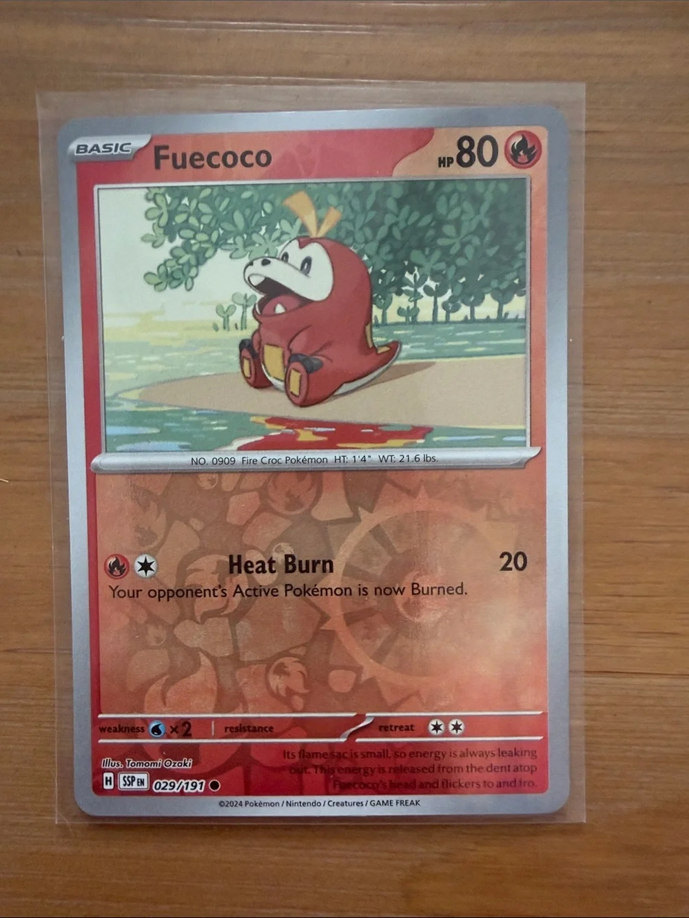 Fuecoco, Crocalor & Skeledirge Evolution Lot | 5 Pokémon Cards ✨5/$25✨